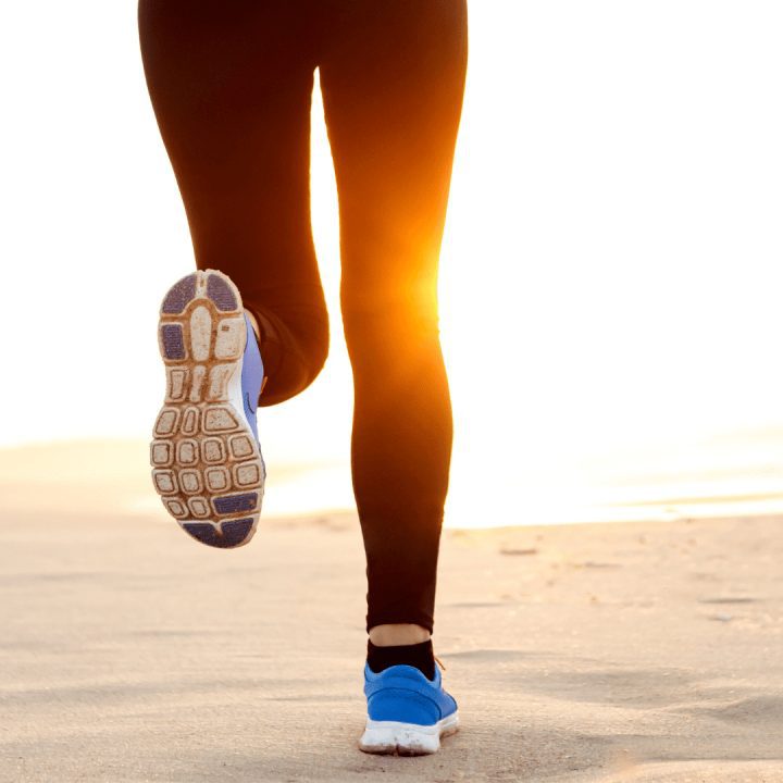 Person running