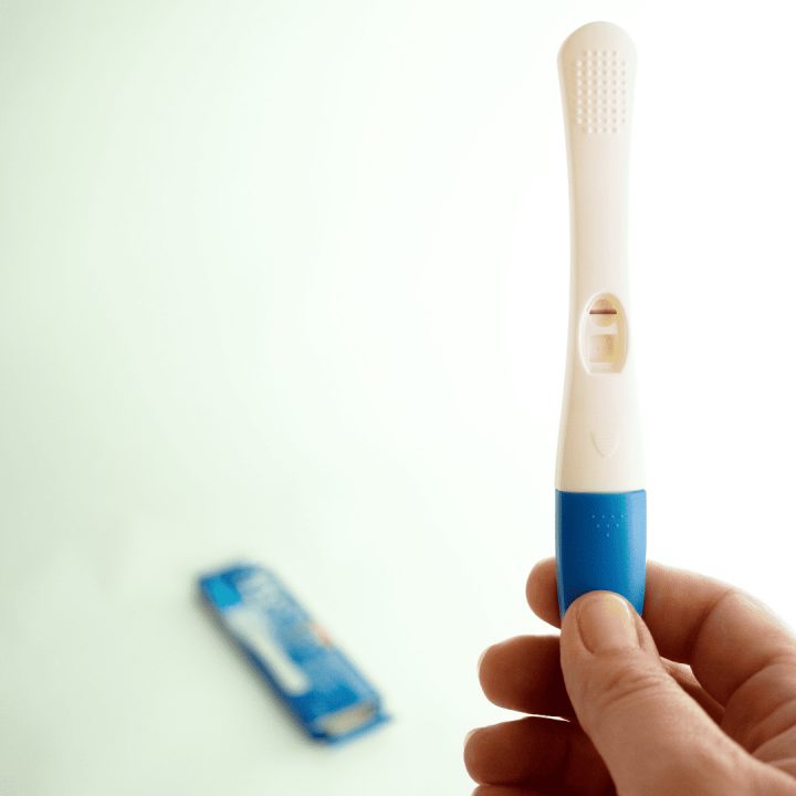 Negative pregnancy test