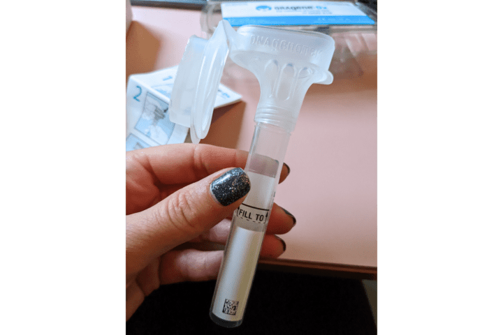 DNA tube for The Birth Control Test